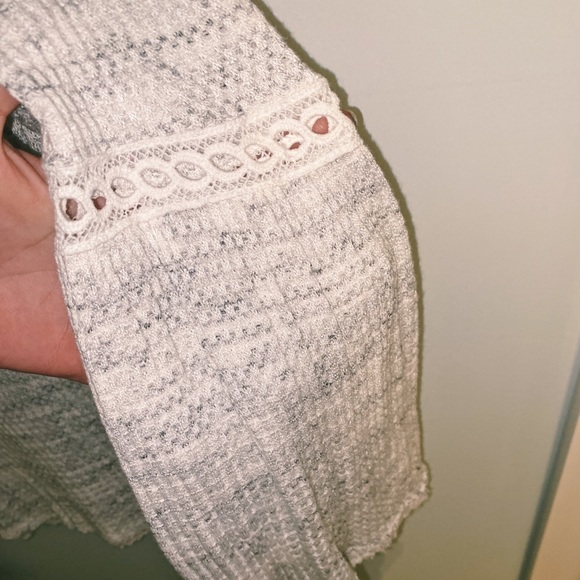 Altar'D State grey LS blouse - Picture 5 of 5